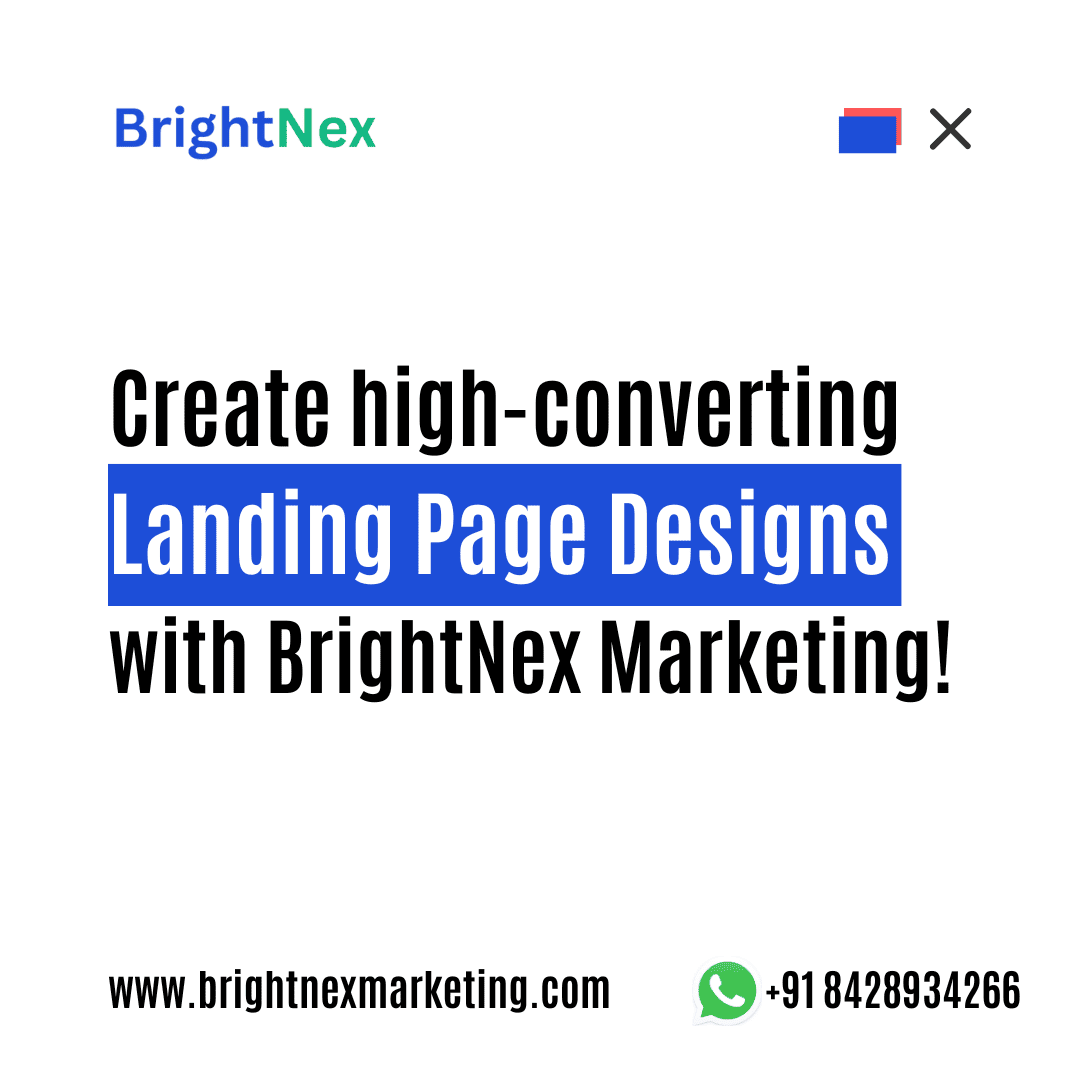 Landing Page Design Services