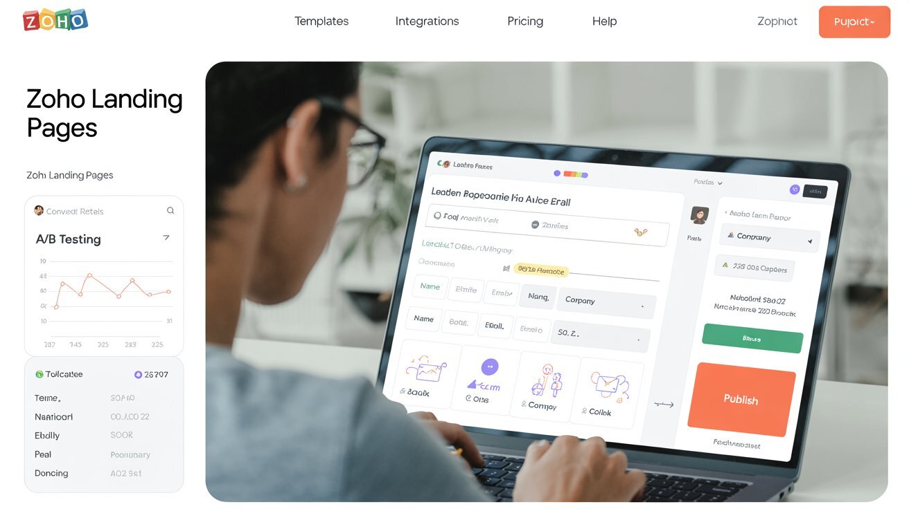 Zoho Landing Pages