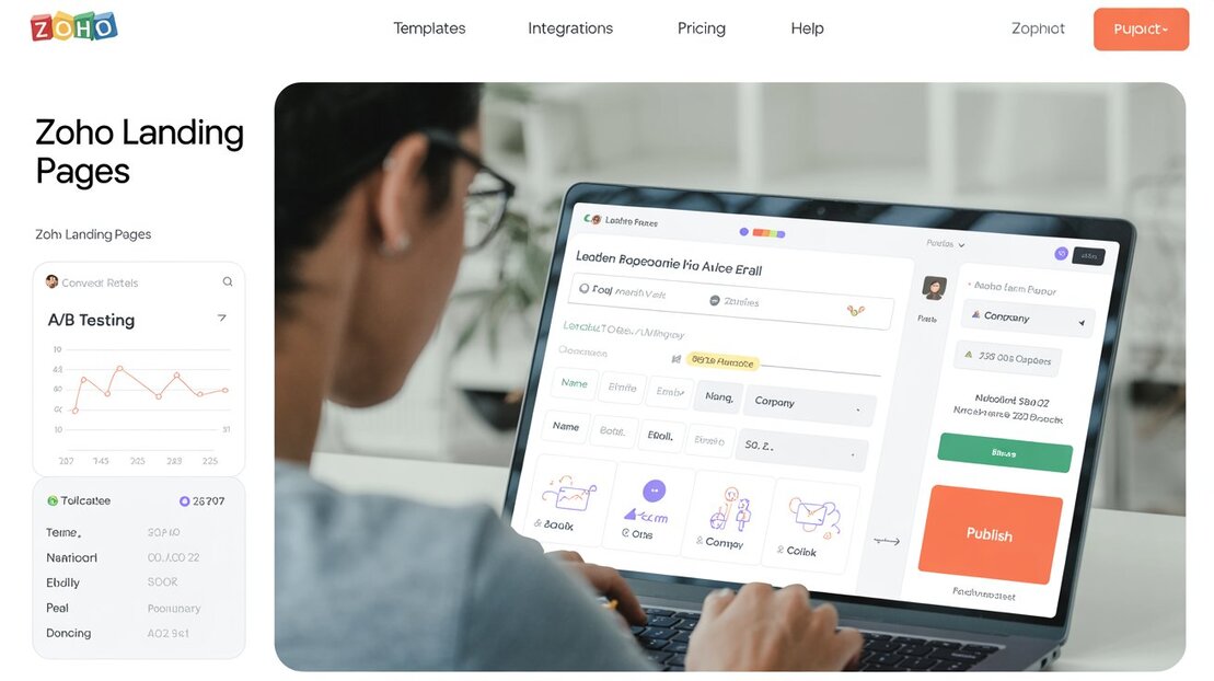 Zoho Landing Pages