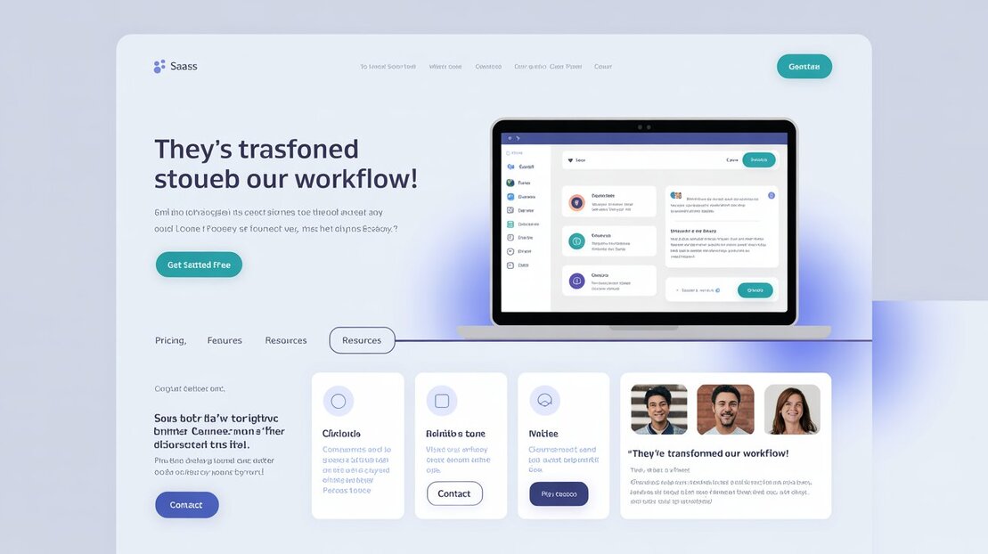 SaaS Landing Page
