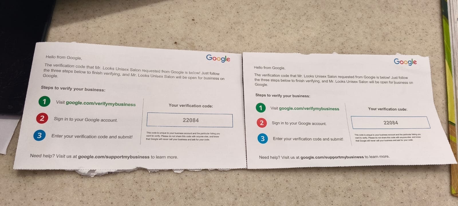 Google My Business Postcard Verification Guide